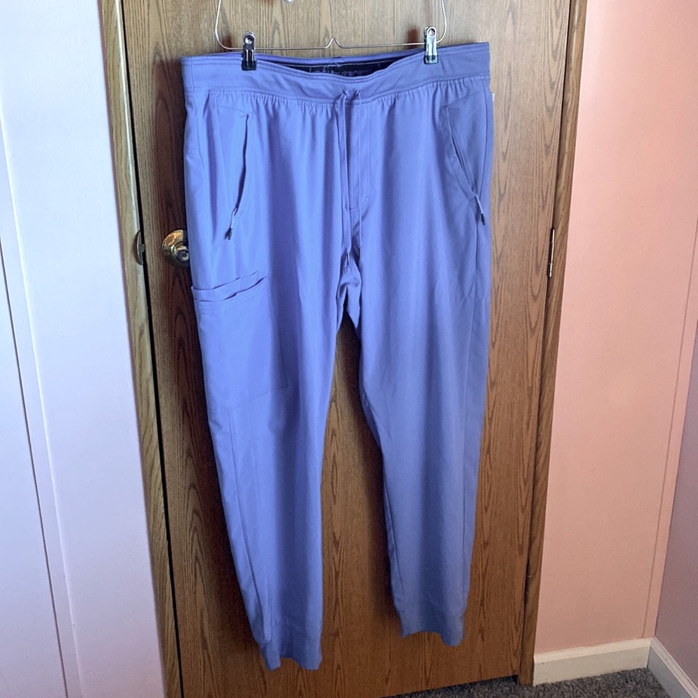 Seal Blue Infinity by Cherokee Scrub Bottoms